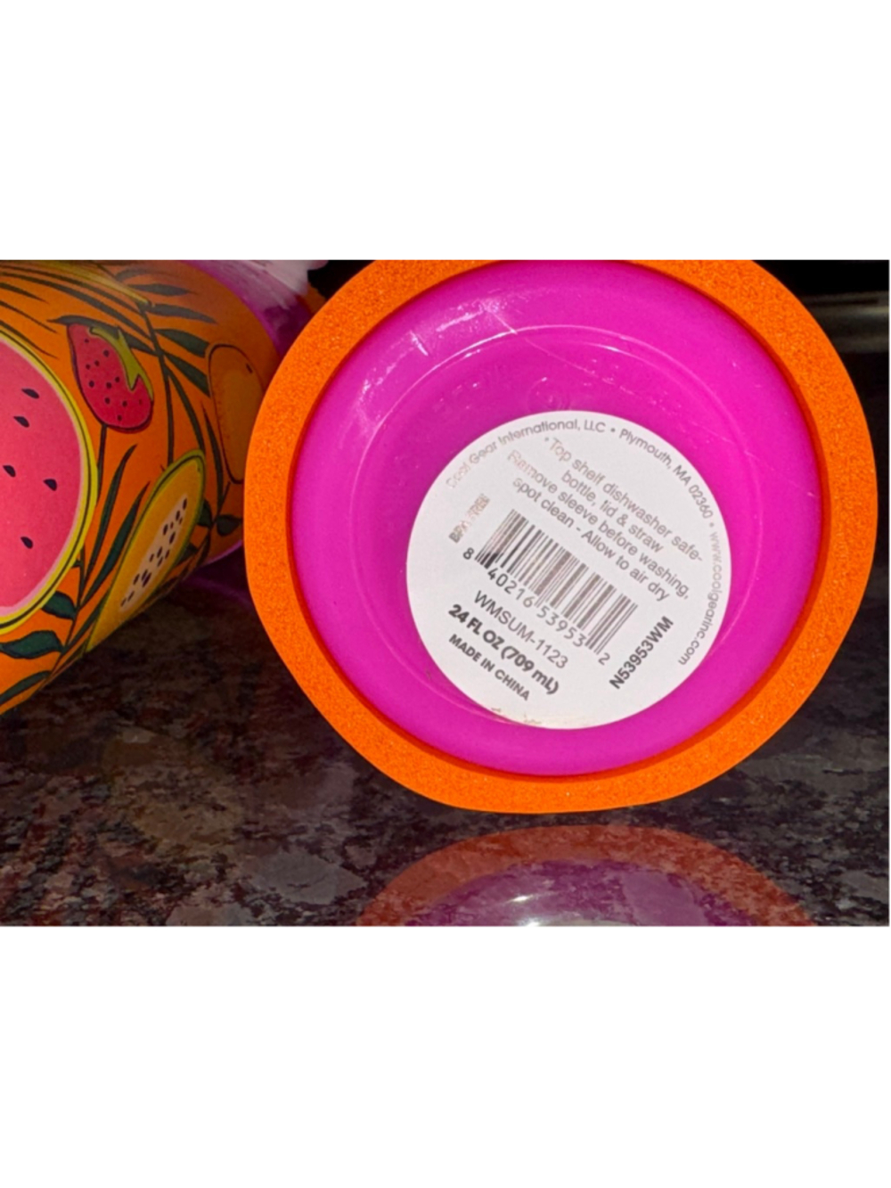 Coolgear GetAGrip Retro Brand New 24 fl. oz (15 posted) $14 Each Retail - Orange - Picture 3 of 3